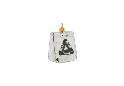 Palace Carrier Bag Bauble Silver