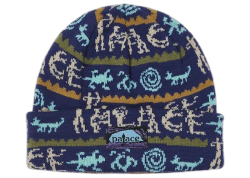 Palace Caveman Beanie Navy