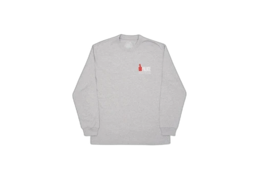 Palace Centurian Longsleeve Grey Marl
