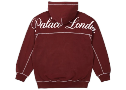 Palace Chain Stitch Hood Cherry