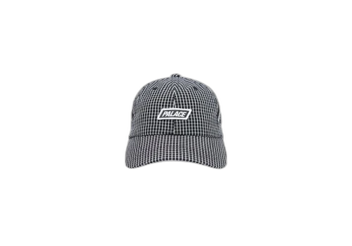 Palace Check Up 6-Panel Black