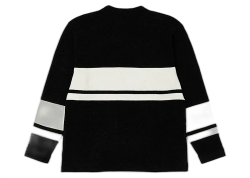 Palace Chenille Knit Black/White