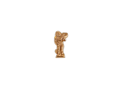 Palace Cherub Pin Badge Antique Gold