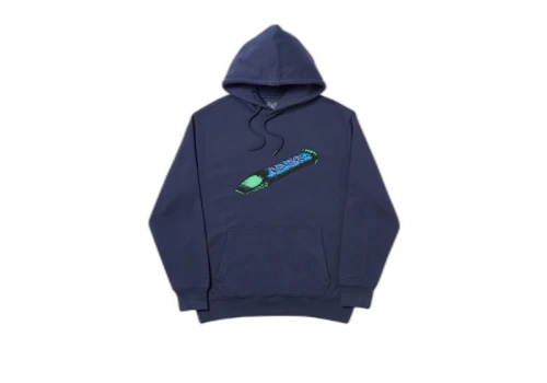 Palace Chizzle Up Hood Navy