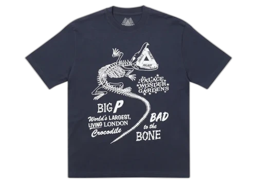 Palace Chomper T-Shirt Navy