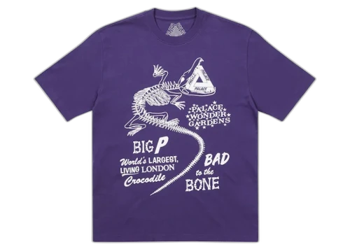 Palace Chomper T-Shirt Purple