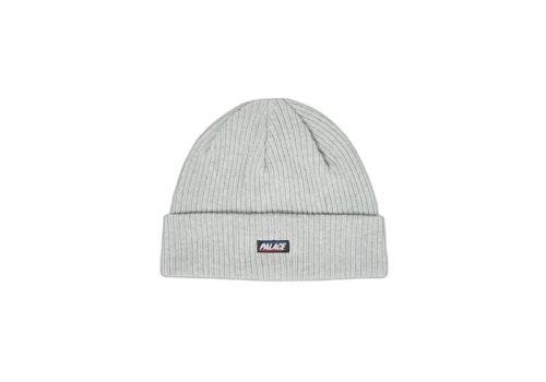 Palace Chunk Rib Beanie Grey Marl