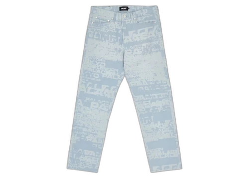 Palace Cities Jacquard Trouser Blue