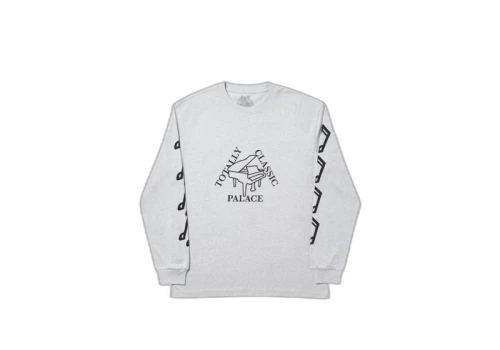 Palace Classic Longsleeve Grey Marl