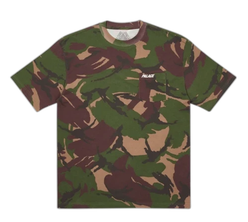 Palace Classic Pocket T-Shirt Camo