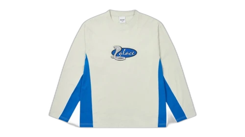 Palace Cobra Longsleeve Concrete Grey