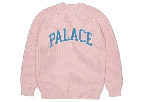 Palace Collegiate Knit Pink
