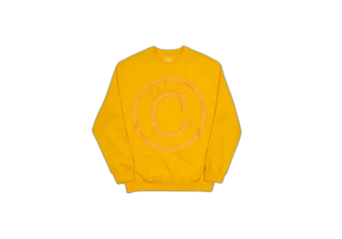 Palace Copy Crew Yellow