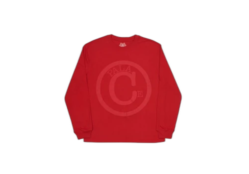 Palace Copy L/S T-Shirt Red