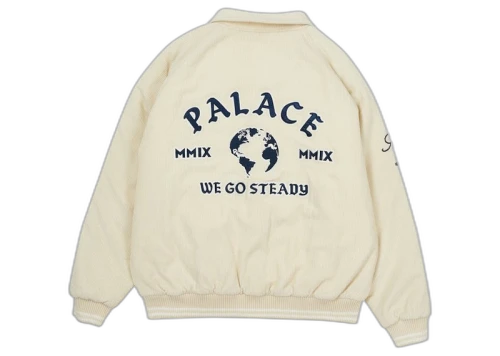 Palace Cord Bomber White