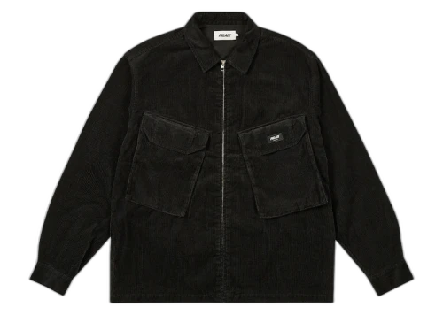 Palace Cord Pdu Overshirt Black