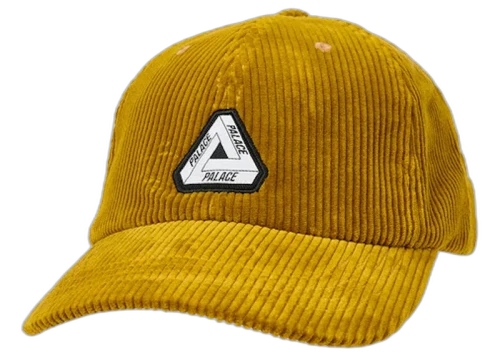 Palace Cord Tri-Ferg Patch 6-Panel Gold