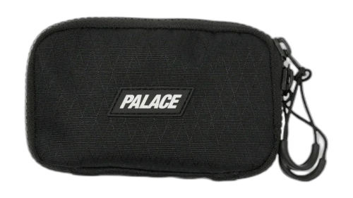Palace Cordura Reflex RS Zip Wallet Black