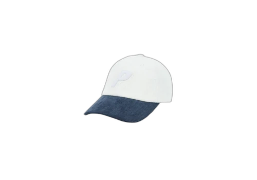 Palace Corduroy P 6-Panel White/Navy