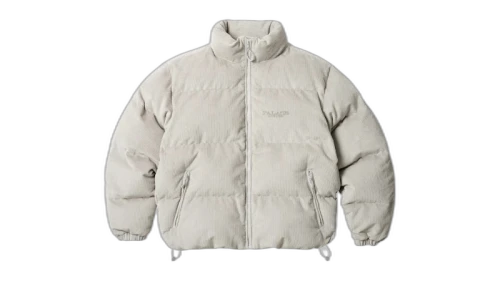 Palace Corduroy Puffa Jacket Stone