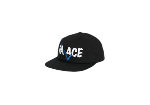 Palace Correct 6-Panel Black