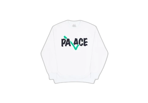 Palace Correct Crew White