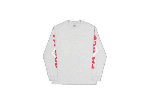 Palace Correct Longsleeve Grey Marl