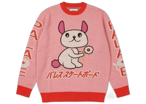 Palace Cosy Knit Pink