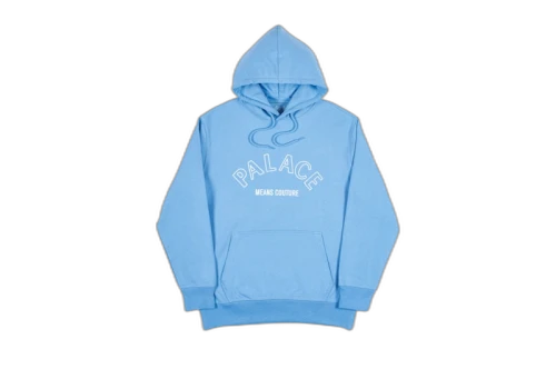 Palace Couture Hood Cornflower Blue