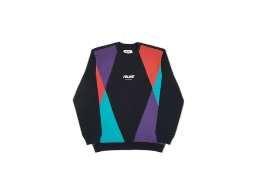 Palace Cross Crew Black