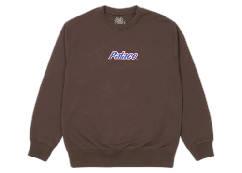 Palace Current Crew Brown