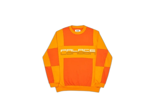 Palace Cut Mit Sew Crewneck Orange