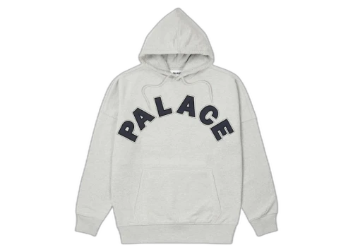 Palace Cut Out Hood Grey Marl