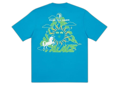Palace Da One T-shirt Petrol Blue