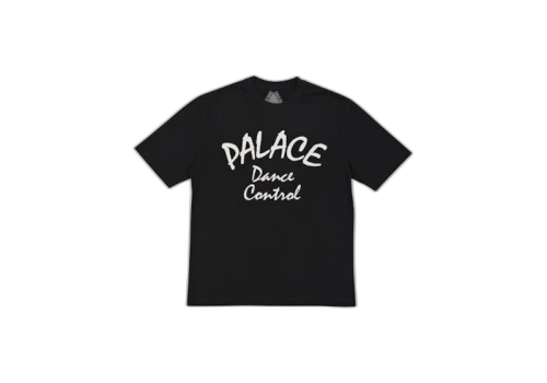 Palace Dance Control T-Shirt Black/White/Yellow