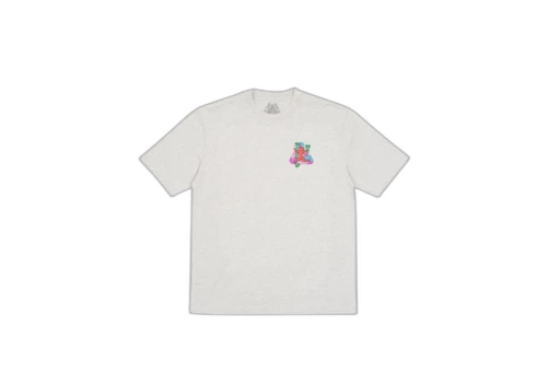 Palace Dancing Man T-Shirt Grey Marl