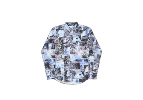 Palace Das Water Falls Shirt Blue