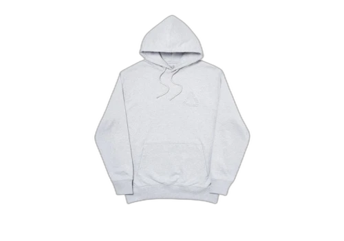 Palace De Boss P3 Hood Grey Marl