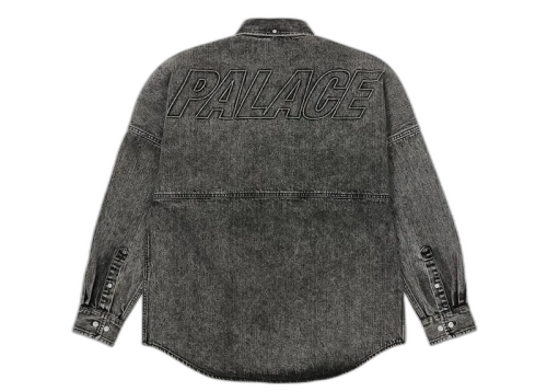 Palace Denim Bossy Shirt Washed Black