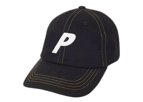Palace Denim P 6-Panel Black Stone Wash