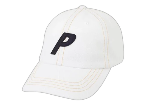 Palace Denim P 6-Panel White
