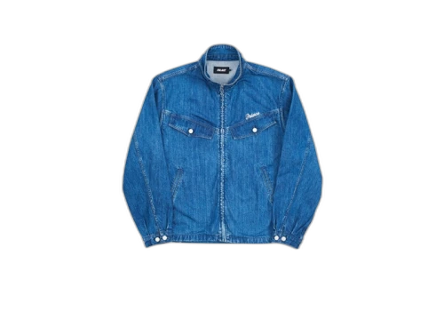 Palace Denim Zip Funnel Blue