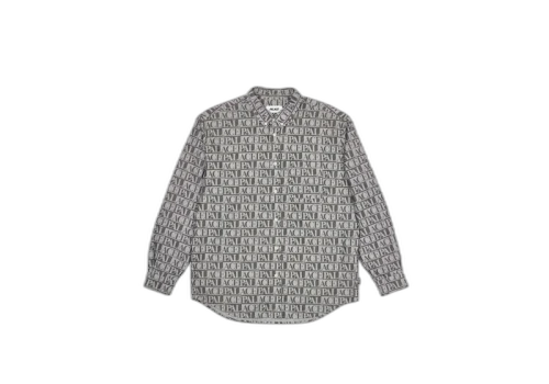 Palace Domino Print Oxford Shirt Black