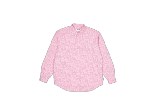 Palace Domino Print Oxford Shirt Pink