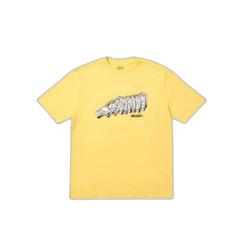 Palace Domino T-Shirt Yellow