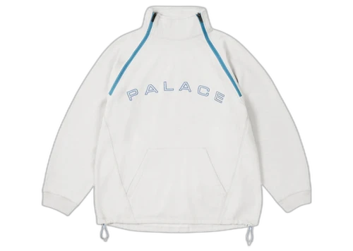 Palace Double Zip Funnel Concrete Gray