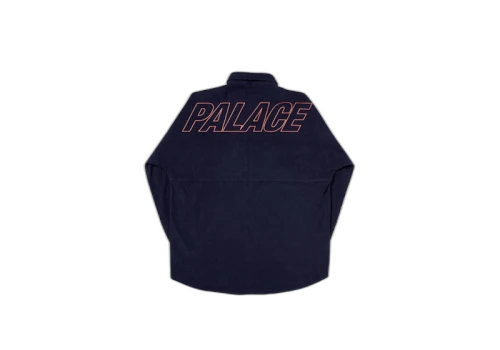 Palace Drop-Cord Shirt Navy