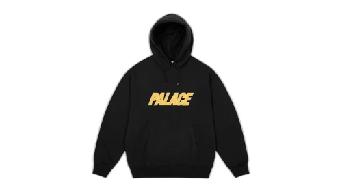 Palace Duo Logo Hood Black