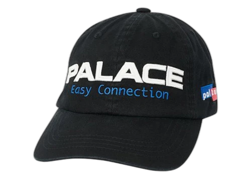 Palace Easy Connection 6-Panel Black