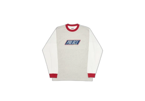 Palace Emo Bredda Longsleeve Grey Marl